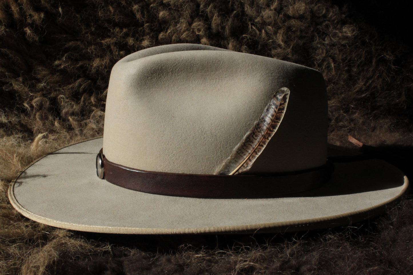 Liberty Head Nickel (1883) - Leather Hat Band