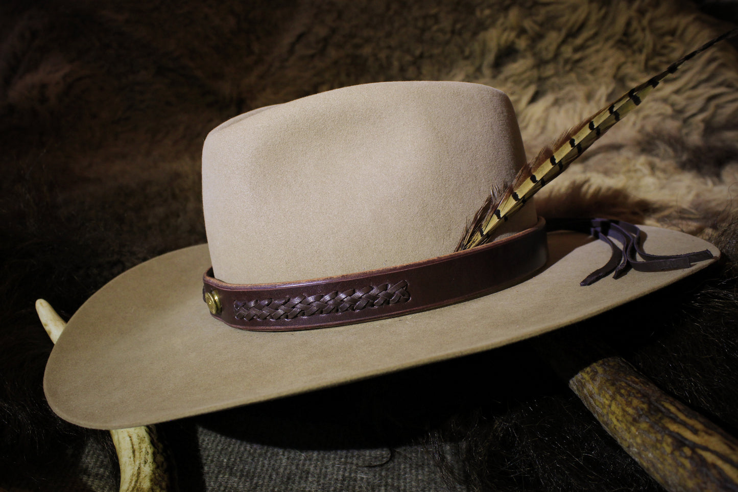 Opa - Leather Hat Band