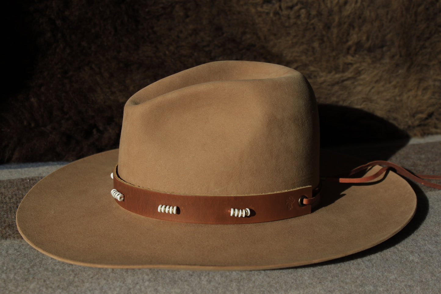 Standing Liberty Quarter - Leather Hat Band