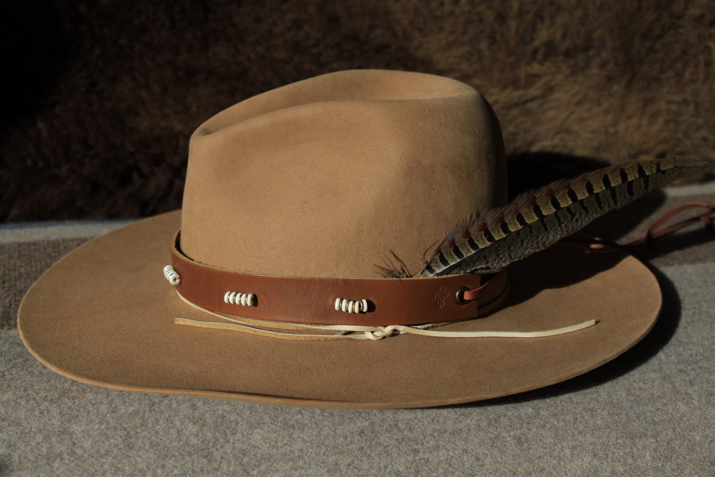 Standing Liberty Quarter - Leather Hat Band